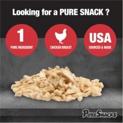 PureSnacks Chicken Breast Freeze-Dried Cat Treats 8 PureSnacks Chicken Breast Freeze-Dried Cat Treats -Furry Friends 113334 PT1. AC SS1800 V1677619929