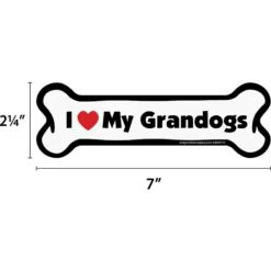 Imagine This Company "I Love My Grandogs" Magnet -Furry Friends 114977 PT1. AC SS1800 V1639614423
