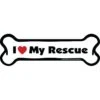 Imagine This Company "I Love My Rescue" Magnet 2 Imagine This Company "I Love My Rescue" Magnet -Furry Friends 114982 MAIN. AC SS1800 V1639614988