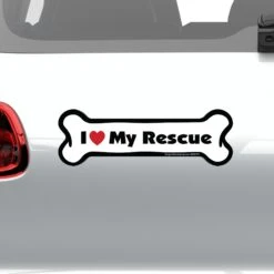 Imagine This Company "I Love My Rescue" Magnet -Furry Friends 114982 PT2. AC SS1800 V1639608413