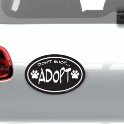 Imagine This Company "Don't Shop... Adopt" Magnet -Furry Friends 115070 PT2. AC SS1800 V1636671122