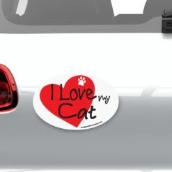 Imagine This Company "I Love My Cat" Heart Magnet -Furry Friends 115082 PT2. AC SS1800 V1636676207