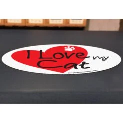 Imagine This Company "I Love My Cat" Heart Magnet -Furry Friends 115082 PT3. AC SS1800 V1636674721