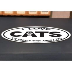 Imagine This Company "I Love Cats, It's People That Annoy Me" Magnet 9 Imagine This Company "I Love Cats, It's People That Annoy Me" Magnet -Furry Friends 115089 PT3. AC SS1800 V1636672328