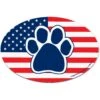 Imagine This Company American Flag Paw Print Magnet 1 Imagine This Company American Flag Paw Print Magnet -Furry Friends 115093 MAIN. AC SS1800 V1636672588