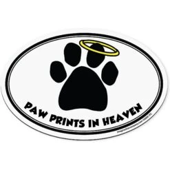 Imagine This Company " Paw Prints In Heaven" Magnet