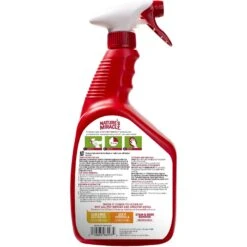 Nature's Miracle Advanced Cat Enzymatic Stain Remover & Odor Eliminator Spray, Sunny Lemon, 32-oz Bottle -Furry Friends 115425 PT1. AC SS1800 V1701453345