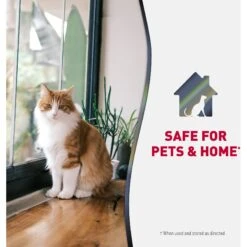 Nature's Miracle Advanced Cat Enzymatic Stain Remover & Odor Eliminator Spray, Sunny Lemon, 32-oz Bottle -Furry Friends 115425 PT6. AC SS1800 V1701453356