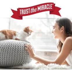 Nature's Miracle Advanced Cat Enzymatic Stain Remover & Odor Eliminator Spray, Sunny Lemon, 32-oz Bottle -Furry Friends 115425 PT8. AC SS1800 V1701453354