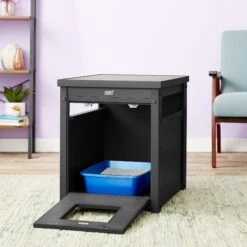 New Age Pet ECOFLEX Litter Box Cover End Table 12 New Age Pet ECOFLEX Litter Box Cover End Table -Furry Friends 115488 PT2. AC SS1800 V1537470129