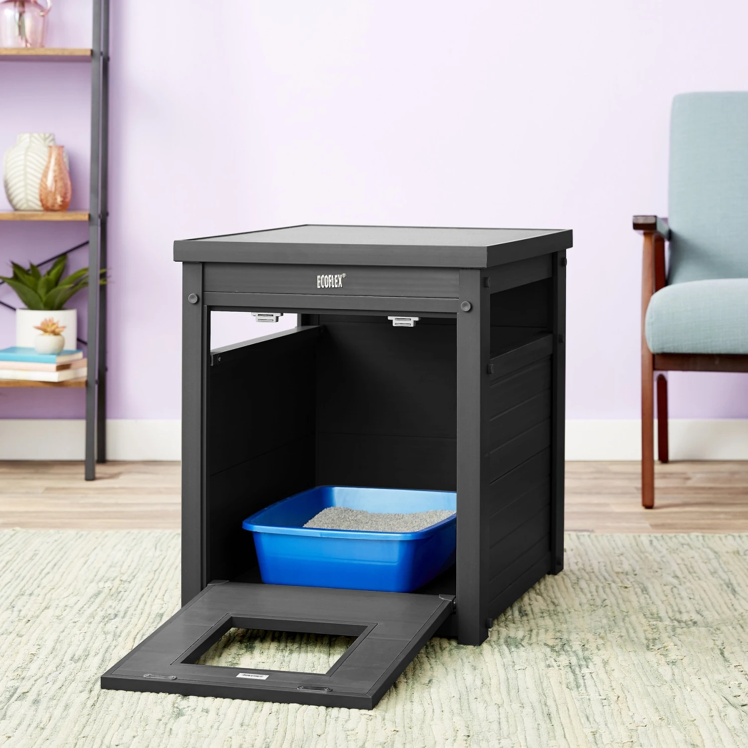 New Age Pet ECOFLEX Litter Box Cover End Table 5 New Age Pet ECOFLEX Litter Box Cover End Table - Image 3