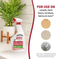 Nature's Miracle Dog Enzymatic Stain Remover & Odor Eliminator Spray, Melon Burst Scent, 32-oz Bottle 17 Nature's Miracle Dog Enzymatic Stain Remover & Odor Eliminator Spray, Melon Burst Scent, 32-oz Bottle -Furry Friends 115570 PT6. AC SS1800 V1701453284
