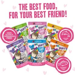 BFF Rainbow A Gogo Variety Pack Wet Cat Food Pouches, 3-oz, Case Of 12 -Furry Friends 115899 PT4. AC SS1800 V1644920532