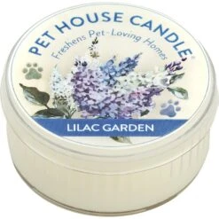 Pet House Lilac Garden Natural Plant-Based Candle
