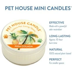 Pet House Pina Colada Natural Plant-Based Candle 6 Pet House Pina Colada Natural Plant-Based Candle -Furry Friends 116000 PT1. AC SS1800 V1695495220