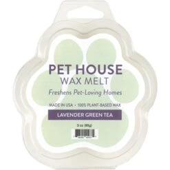 Pet House Lavender Green Tea Natural Plant-Based Wax Melt