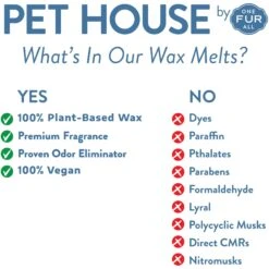 Pet House Lavender Green Tea Natural Plant-Based Wax Melt -Furry Friends 116039 PT3. AC SS1800 V1502376424