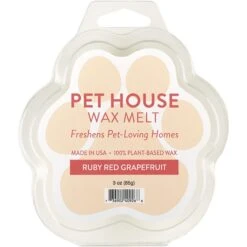 Pet House Ruby Red Grapefruit Natural Plant-Based Wax Melt