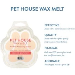 Pet House Ruby Red Grapefruit Natural Plant-Based Wax Melt -Furry Friends 116066 PT2. AC SS1800 V1499451185