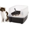 IRIS USA Open Top Litter Box With Scatter Shield & Scoop 2 IRIS USA Open Top Litter Box With Scatter Shield & Scoop -Furry Friends 116462 MAIN. AC SS1800 V1680803919