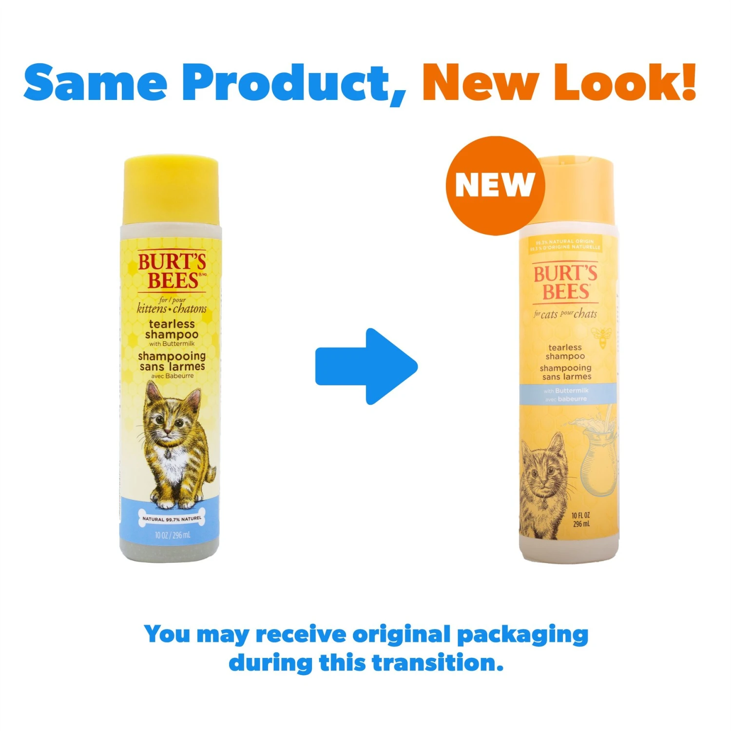 Burt's Bees Kitten Shampoo, 10-oz Bottle 4 Burt's Bees Kitten Shampoo, 10-oz Bottle - Image 2