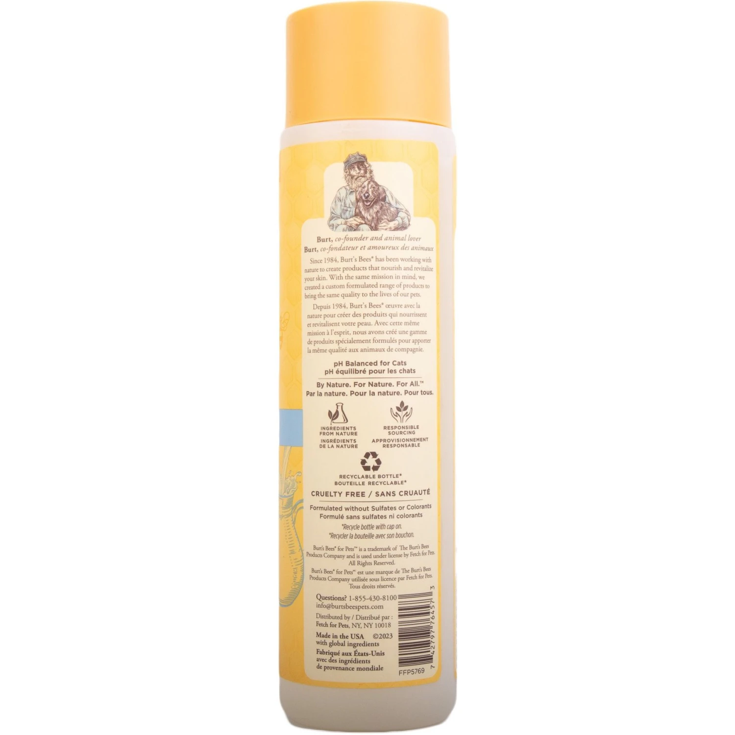 Burt's Bees Kitten Shampoo, 10-oz Bottle 6 Burt's Bees Kitten Shampoo, 10-oz Bottle - Image 4
