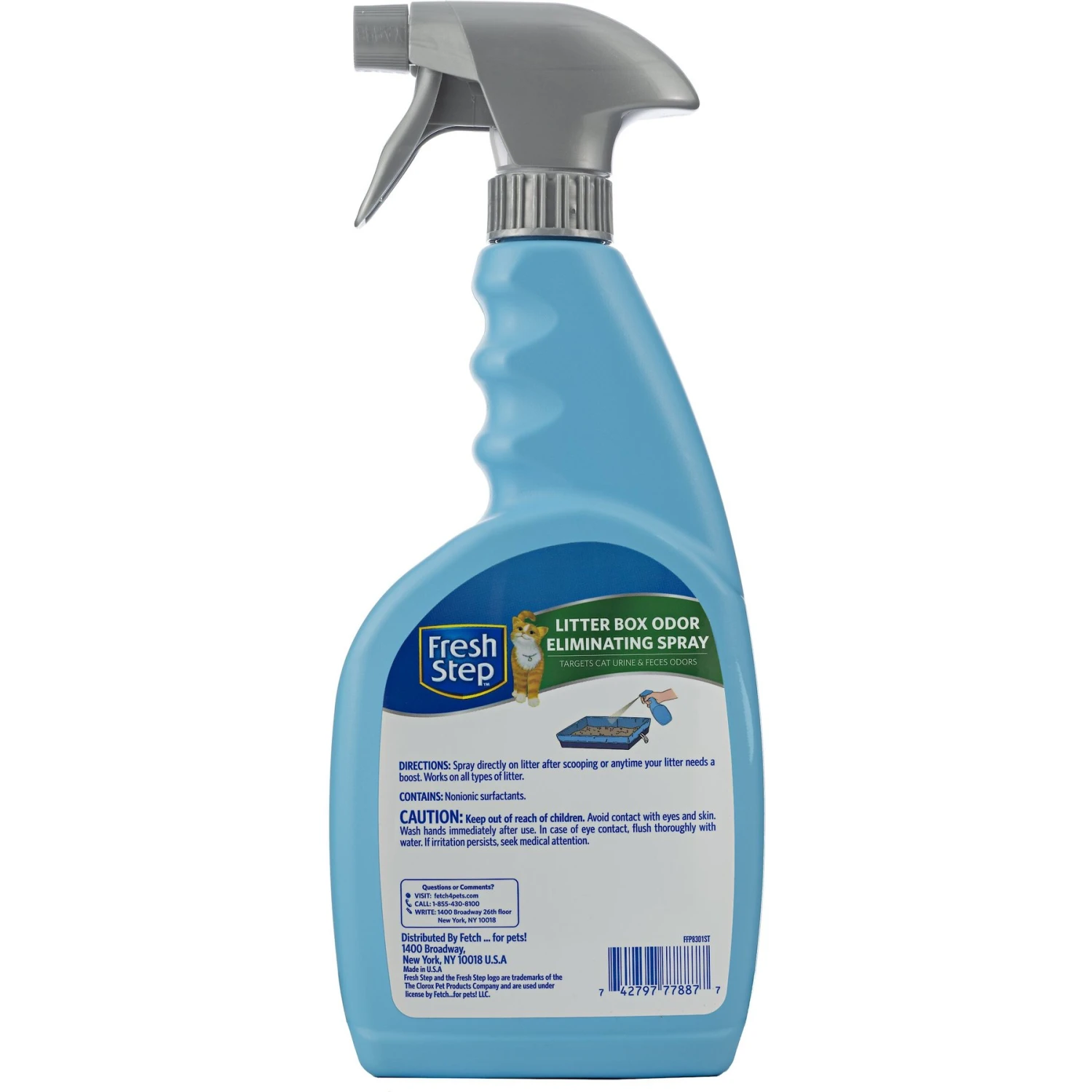 Fresh Step Products Litter Box Odor Eliminating Spray, 24-oz Bottle 4 Fresh Step Products Litter Box Odor Eliminating Spray, 24-oz Bottle - Image 2