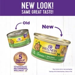 Wellness Natural Grain-Free Gravies Turkey Dinner Canned Cat Food -Furry Friends 118856 PT1. AC SS1800 V1695847358