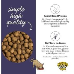 Dr. Elsey's Cleanprotein Chicken Kibble Cat Dry Food -Furry Friends 119079 PT3. AC SS1800 V1701368778