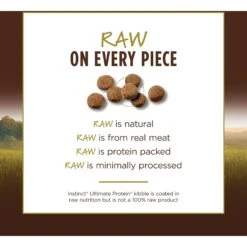 Instinct Ultimate Protein Grain-Free Cage-Free Chicken Recipe Freeze-Dried Raw Coated Dry Cat Food -Furry Friends 119107 PT4. AC SS1800 V1553718451