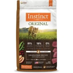 Instinct Original Grain-Free Recipe With Real Duck Freeze-Dried Raw Coated Dry Cat Food