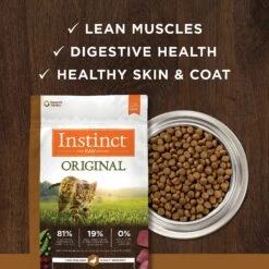 Instinct Original Grain-Free Recipe With Real Duck Freeze-Dried Raw Coated Dry Cat Food 16 Instinct Original Grain-Free Recipe With Real Duck Freeze-Dried Raw Coated Dry Cat Food -Furry Friends 119113 PT5. AC SS1800 V1623440844