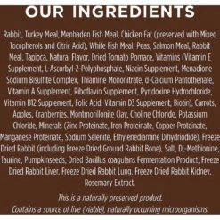 Instinct Original Grain-Free Recipe With Real Rabbit Freeze-Dried Raw Coated Dry Cat Food -Furry Friends 119115 PT6. AC SS1800 V1623441786