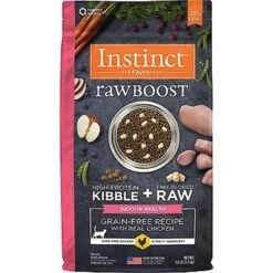 Instinct Raw Boost Indoor Grain-Free Recipe With Real Chicken & Freeze-Dried Raw Coated Pieces Dry Cat Food
