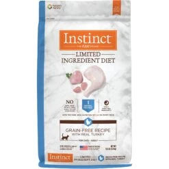 Instinct Limited Ingredient Diet Grain-Free Recipe With Real Turkey Freeze-Dried Raw Coated Dry Cat Food