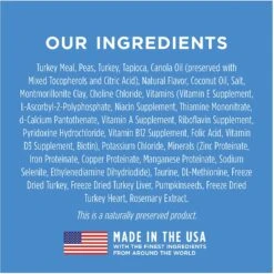 Instinct Limited Ingredient Diet Grain-Free Recipe With Real Turkey Freeze-Dried Raw Coated Dry Cat Food -Furry Friends 119127 PT5. AC SS1800 V1564521515