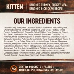 Wellness CORE Grain-Free Kitten Formula Natural Dry Cat Food -Furry Friends 119557 PT5. AC SS1800 V1636552890