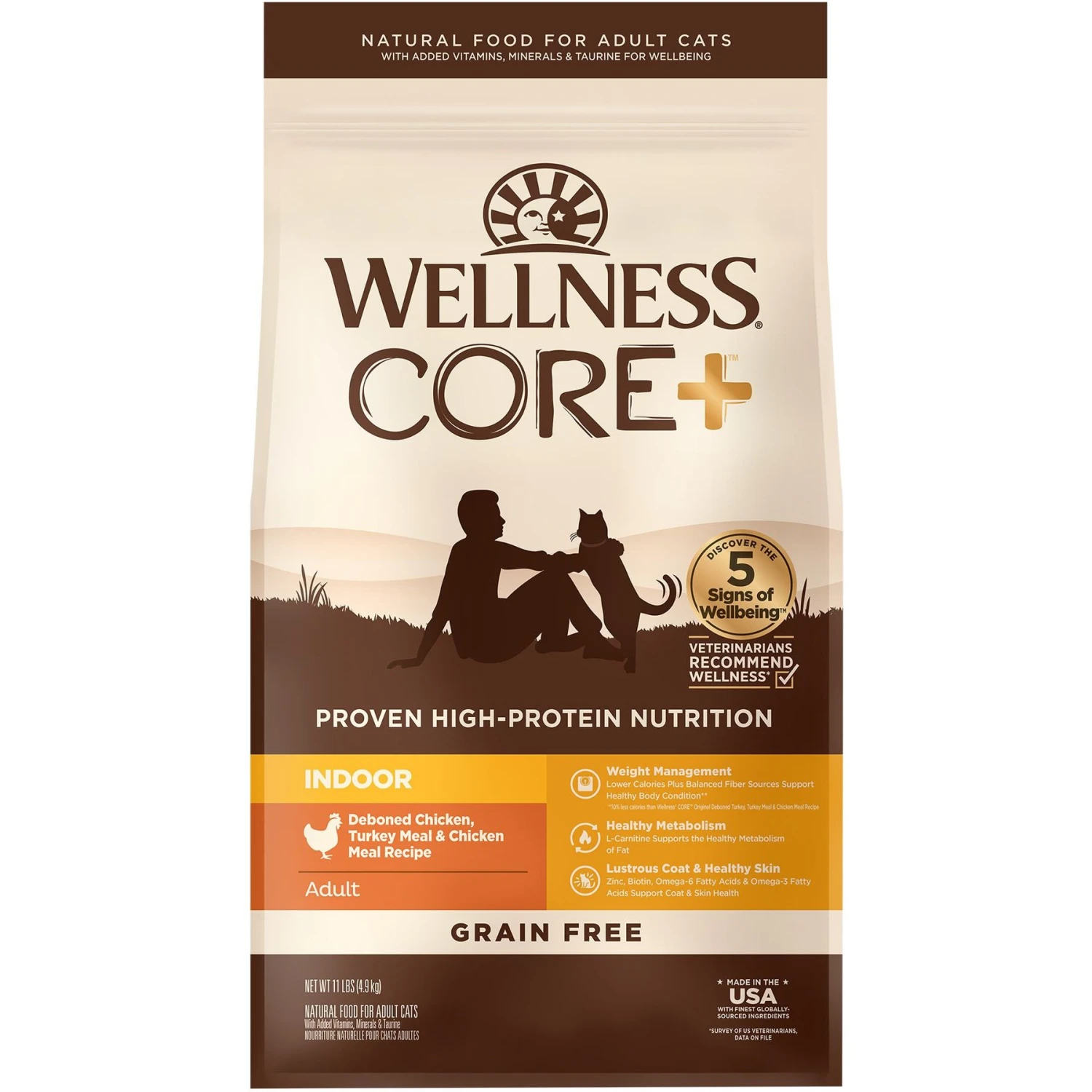 Wellness CORE Grain-Free Indoor Formula Dry Cat Food 3 Wellness CORE Grain-Free Indoor Formula Dry Cat Food