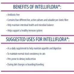 Probios Intelliflora Probiotic Cat Supplement, 30 Count -Furry Friends 120374 PT4. AC SS1800 V1492616169
