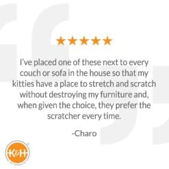 K&H Pet Products Kitty Tippy Scratch N' Track Cat Scratcher Toy With Catnip 13 K&H Pet Products Kitty Tippy Scratch N' Track Cat Scratcher Toy With Catnip -Furry Friends 121314 PT4. AC SS1800 V1637623961