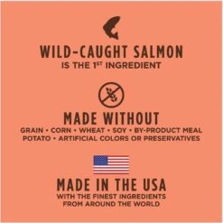 Instinct Original Grain-Free Recipe With Real Salmon Freeze-Dried Raw Coated Dry Cat Food -Furry Friends 122324 PT4. AC SS1800 V1623449319