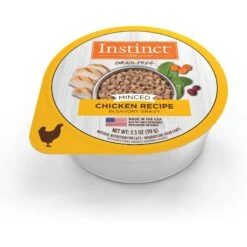 Instinct Grain-Free Minced Recipe With Real Chicken Wet Cat Food Cups -Furry Friends 122361 PT1. AC SS1800 V1568928120