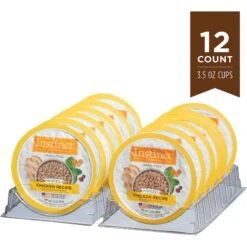 Instinct Grain-Free Minced Recipe With Real Chicken Wet Cat Food Cups -Furry Friends 122361 PT5. AC SS1800 V1568928123