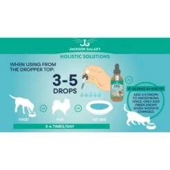 Jackson Galaxy Solutions Solutions Easy Breather Medicine For Respiratory Infections For Cats & Dogs -Furry Friends 124140 PT4. AC SS1800 V1686591978