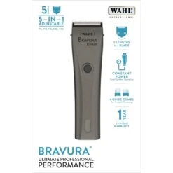 Wahl Bravura Lithium Ion Cordless Dog & Cat Clipper Kit 11 Wahl Bravura Lithium Ion Cordless Dog & Cat Clipper Kit -Furry Friends 124676 PT3. AC SS1800 V1494968794