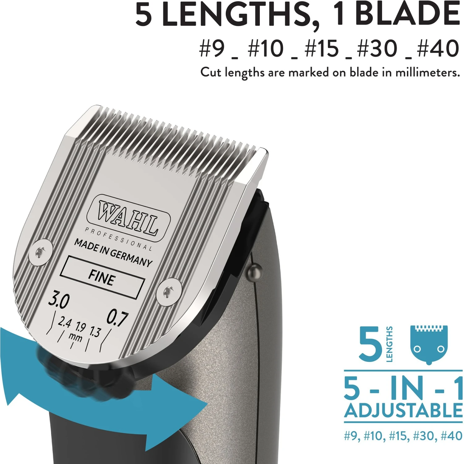 Wahl Bravura Lithium Ion Cordless Dog & Cat Clipper Kit 8 Wahl Bravura Lithium Ion Cordless Dog & Cat Clipper Kit - Image 6