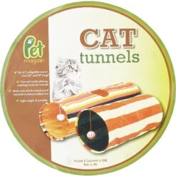 Pet Magasin Collapsible Cat Tunnel Toys, 2-pack -Furry Friends 125032 PT1. AC SS1800 V1527258161