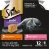 Sheba Perfect Portions Chicken & Salmon Pate Entree Variety Pack Adult Wet Cat Food Trays 2 Sheba Perfect Portions Chicken & Salmon Pate Entree Variety Pack Adult Wet Cat Food Trays -Furry Friends 126370 MAIN. AC SS1800 V1626816400