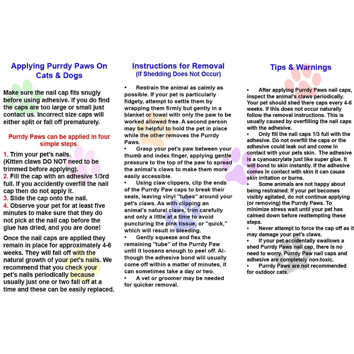 Purrdy Paws Soft Cat Nail Caps 10 Purrdy Paws Soft Cat Nail Caps - Image 8