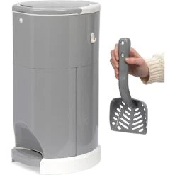 Litter Champ Premium Odor-Free Cat Litter Waste Disposal System, Grey 14 Litter Champ Premium Odor-Free Cat Litter Waste Disposal System, Grey -Furry Friends 127916 PT3. AC SS1800 V1522100049